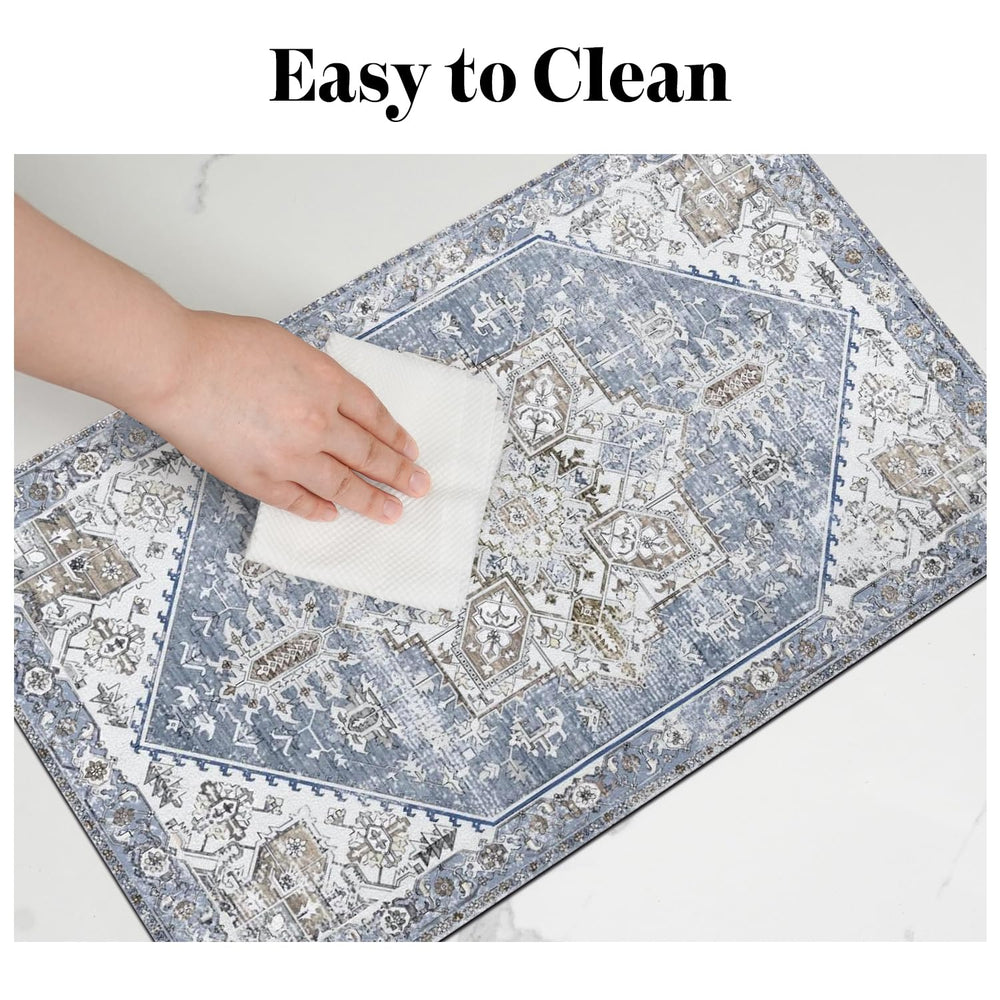 Cuslnox dog food mat compact storage enables easy transport and storage.