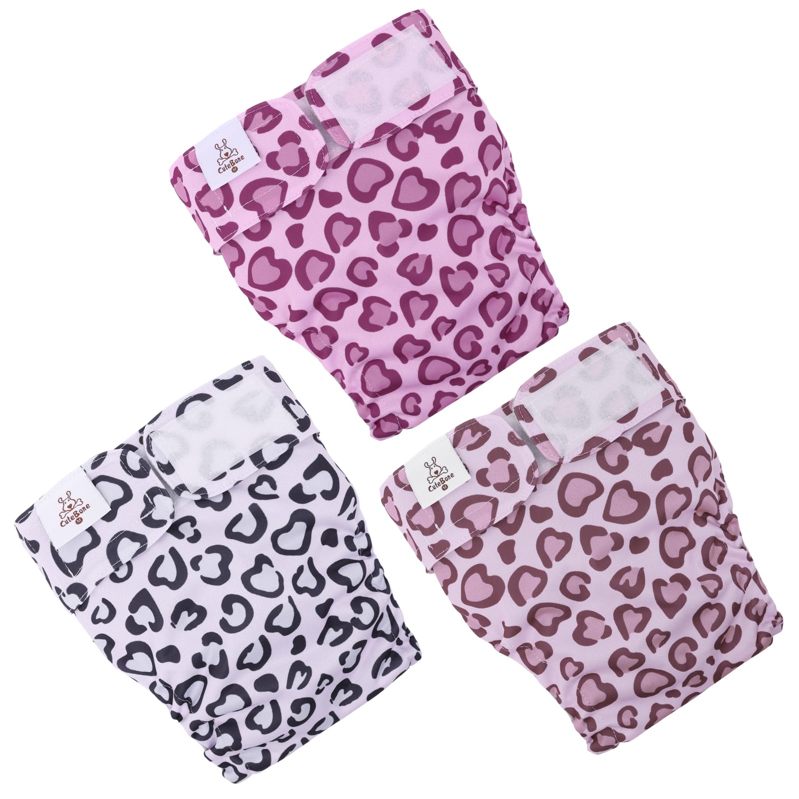 CuteBone dock-tail diaper with adjustable-elastic fit for secure wearing.