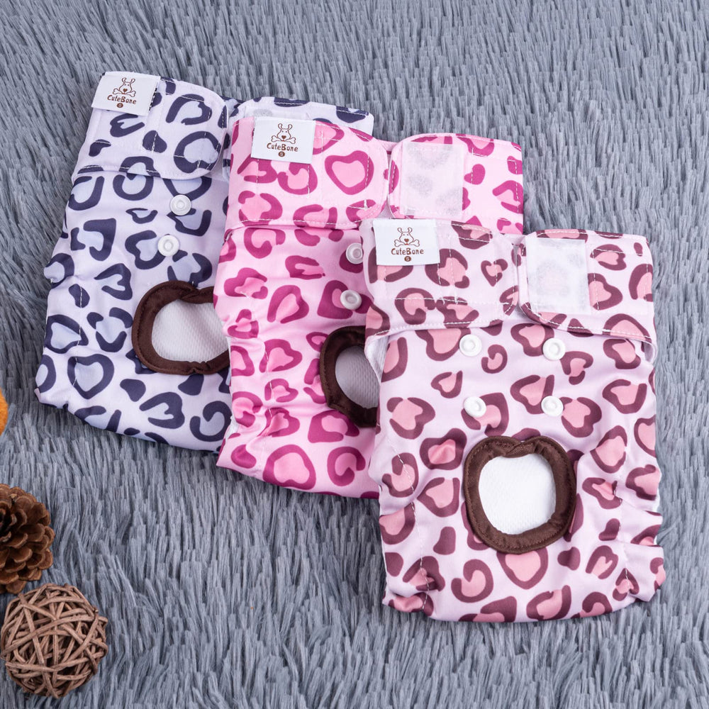 CuteBone back snaps allow a custom fit and prevent slips during wear.
