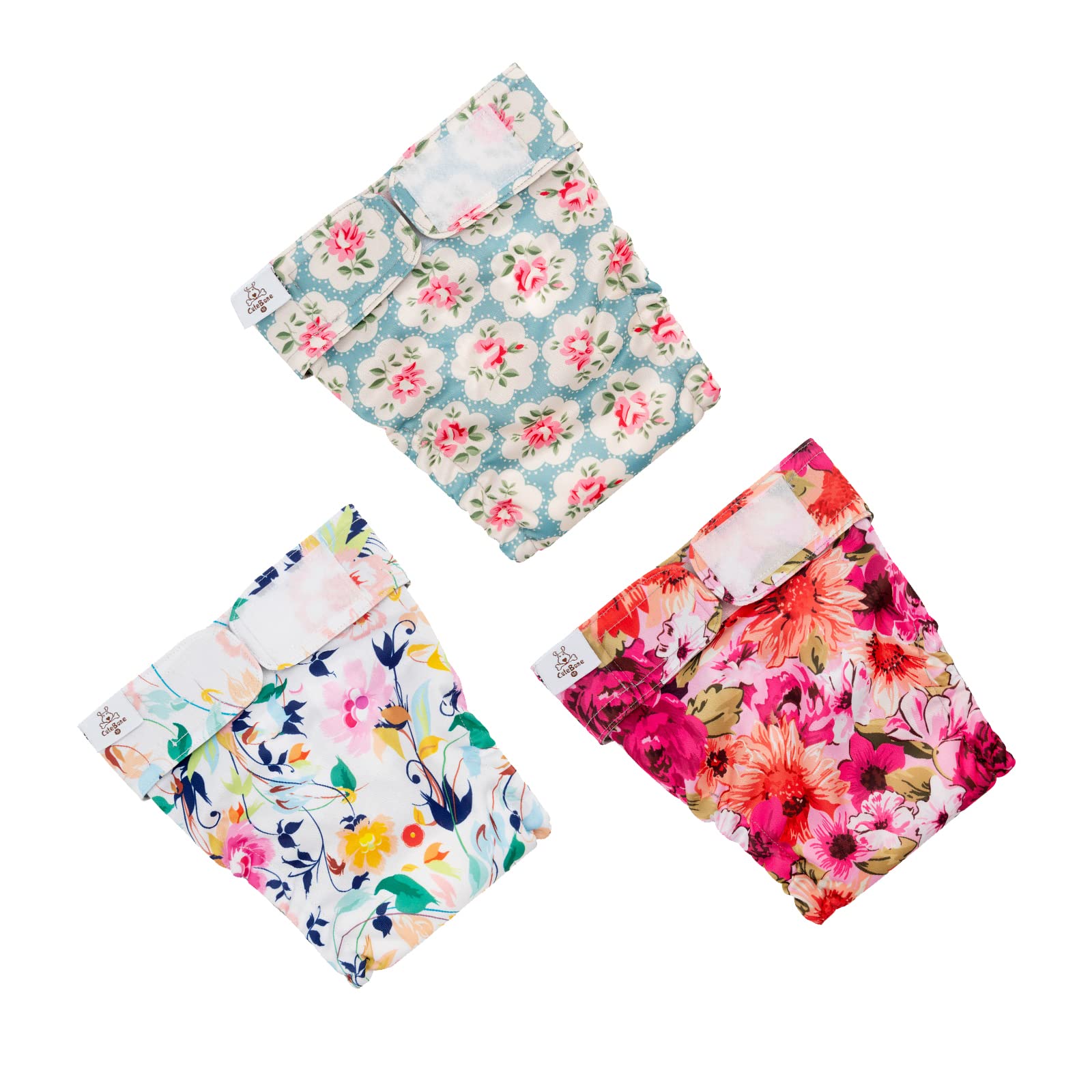 CuteBone diaper with adjustable legs fits securely and reduces leakage