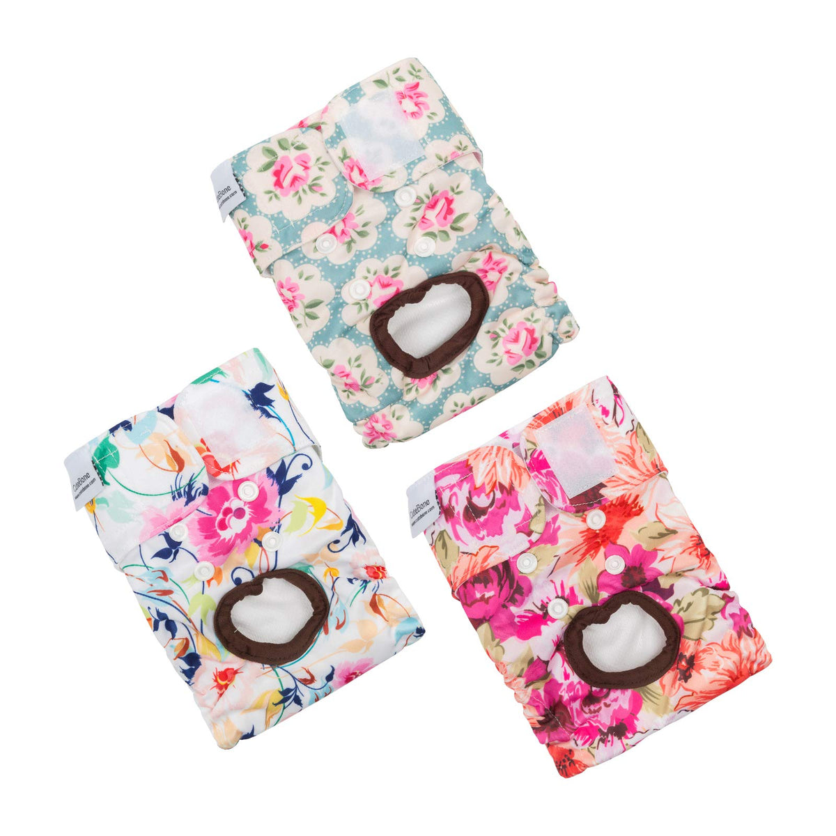 CuteBone dog diapers female small outer shell for reliable leak protection at home.