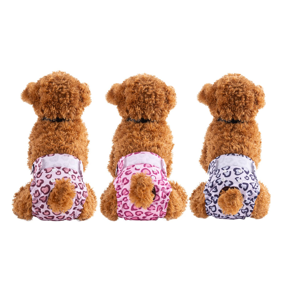 CuteBone dog diaper in large size provides adjustable fit for larger dogs.