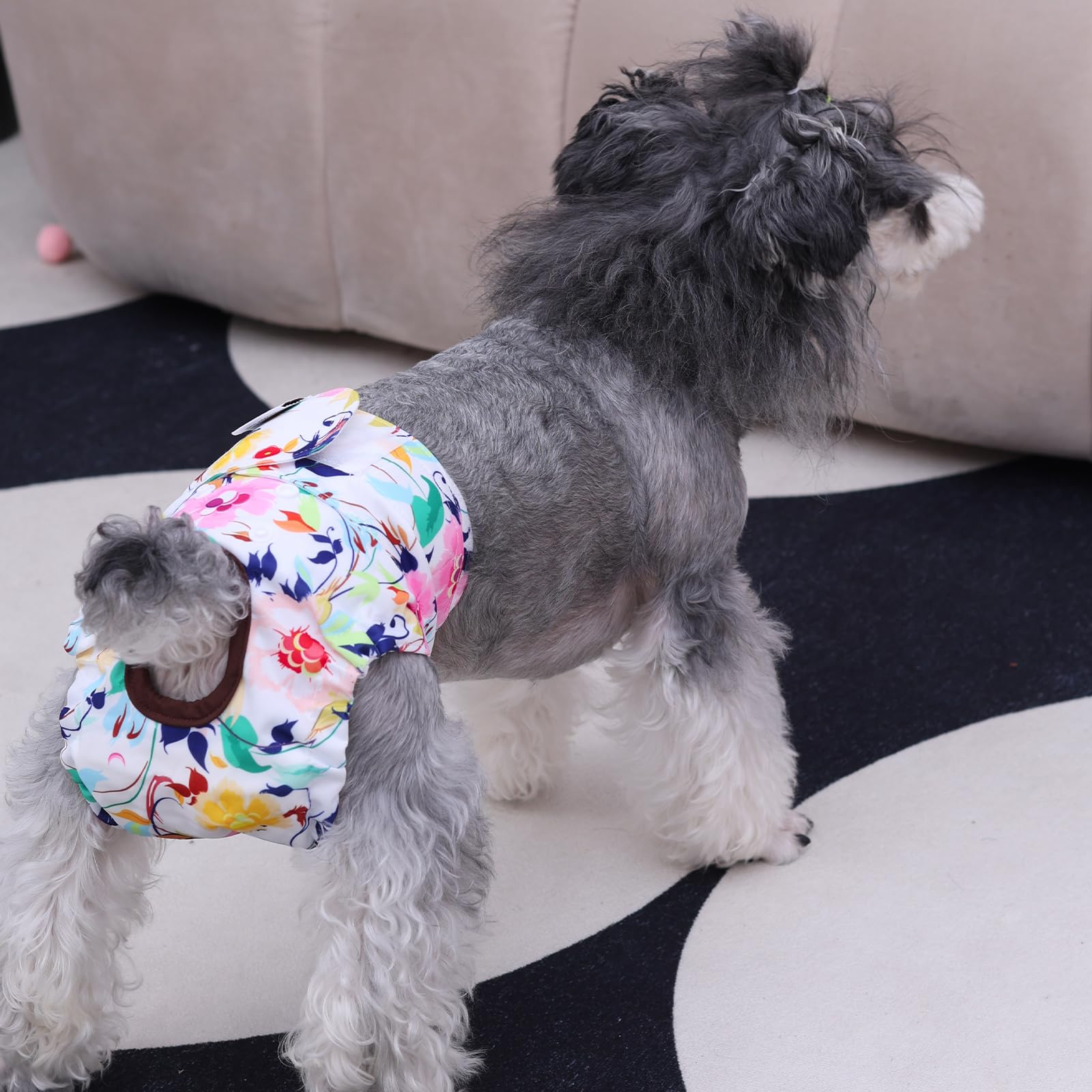 CuteBone diaper tail-hole adjustment feature for proper fit