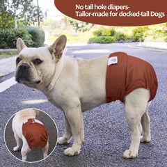 CuteBone diaper with waterproof shell and absorbent pad for leak protection.