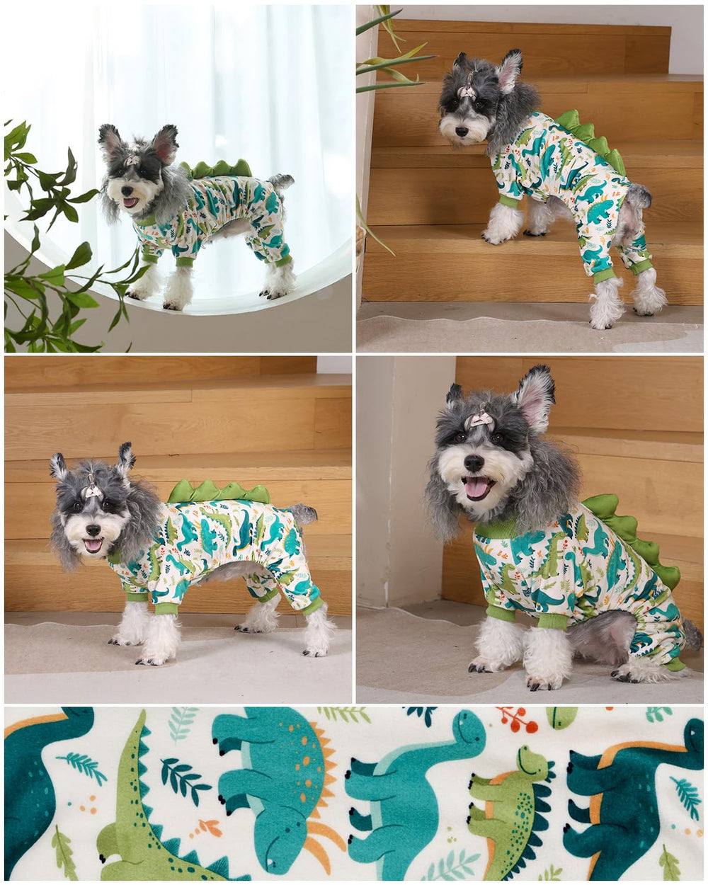 CuteBone medium-dog fit pajama set designed for average-sized breeds.