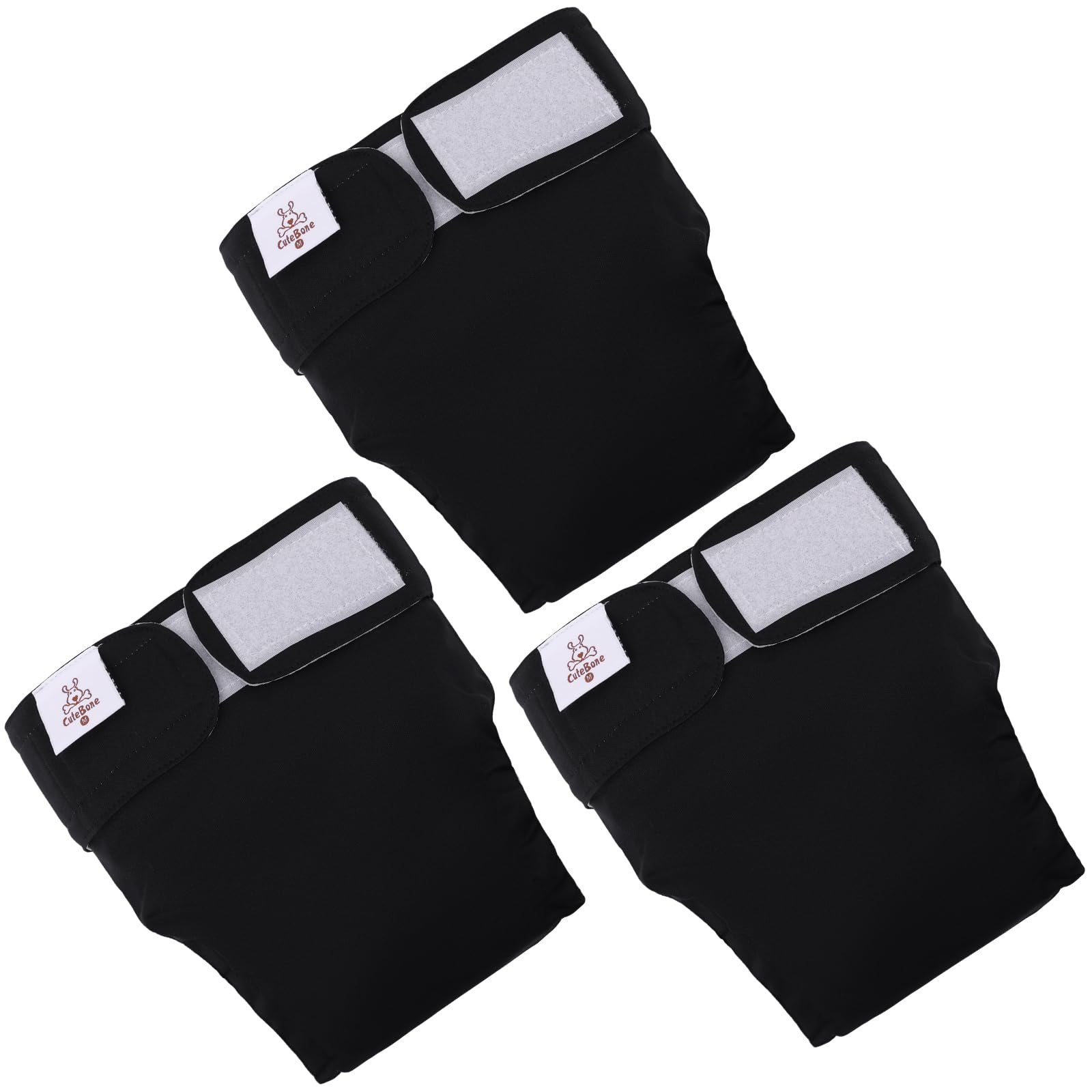 CuteBone diaper with adjustable leg elastics for a secure, comfortable fit.