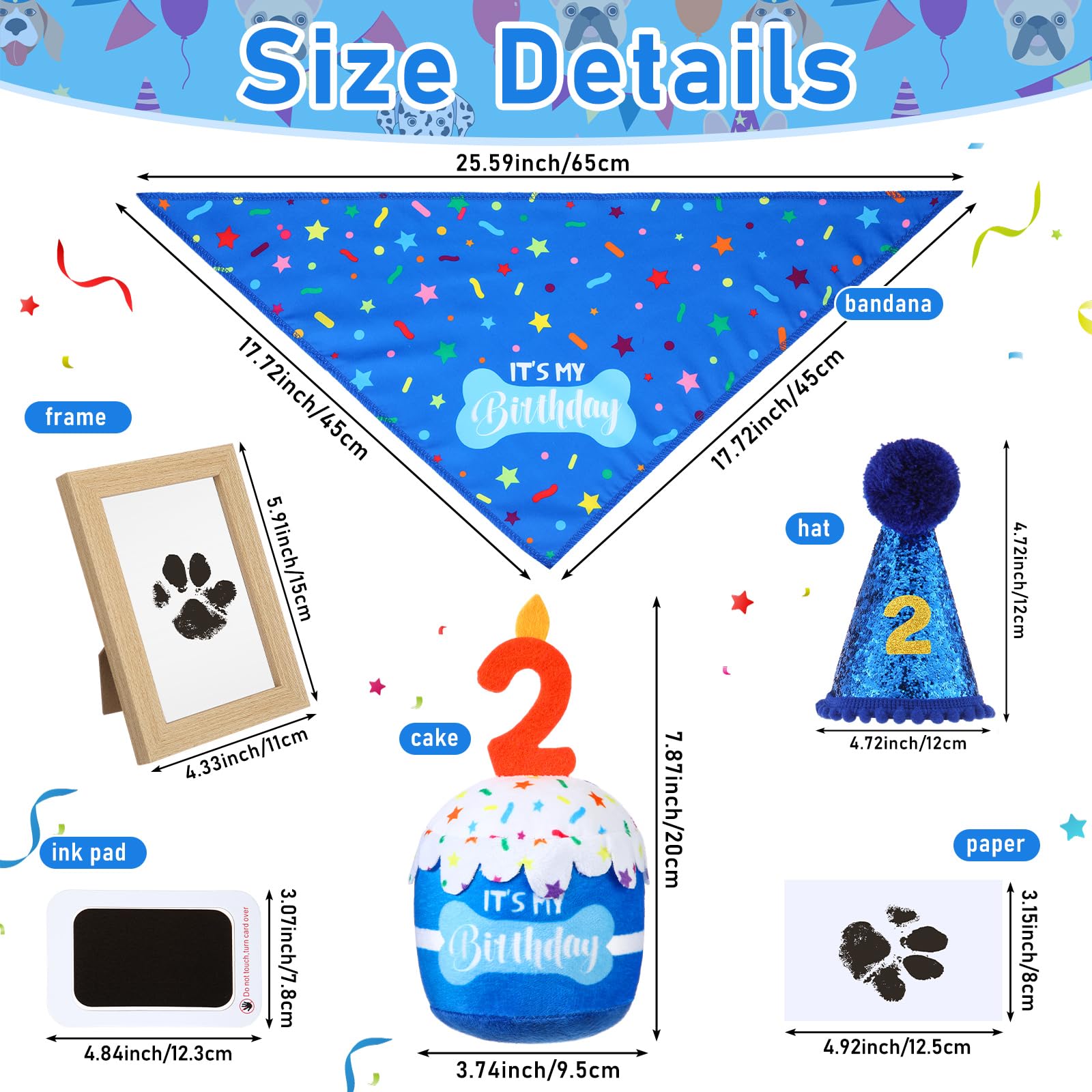 Cutecrop dog paw print photo frame captures memories safely.