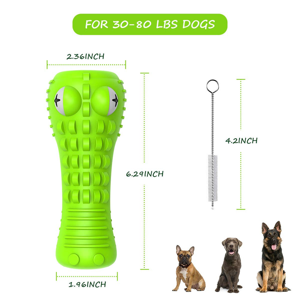 Cutiful Gator dog toy pack shot emphasizing durability and design