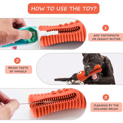 It holds peanut butter or cream cheese for treats