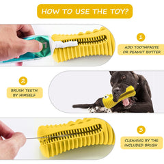 Cutiful Gator toy can hold peanut butter or cream cheese for treats.