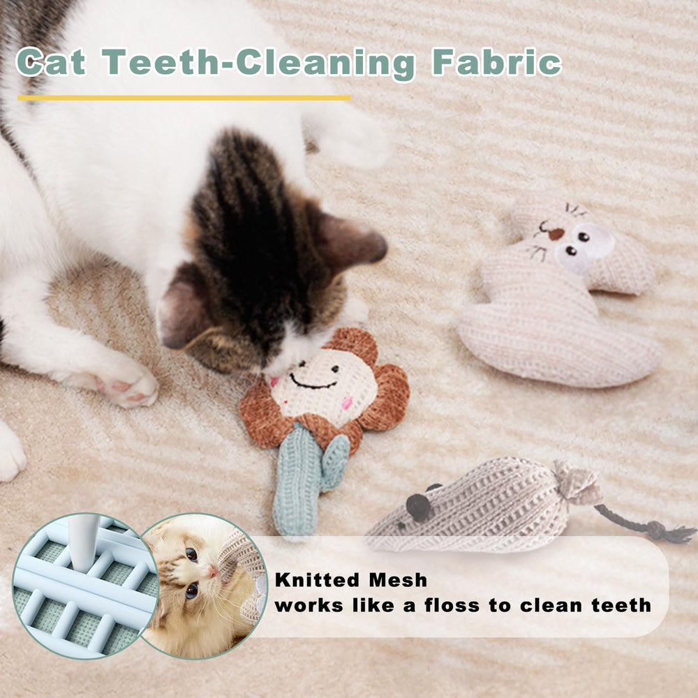 CUUOOT plush catnip pillow invites cozy, calm play.