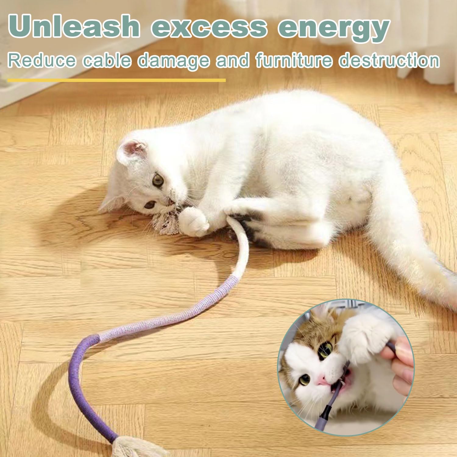 CUUOOT silvervine sticks engage curious indoor cats.