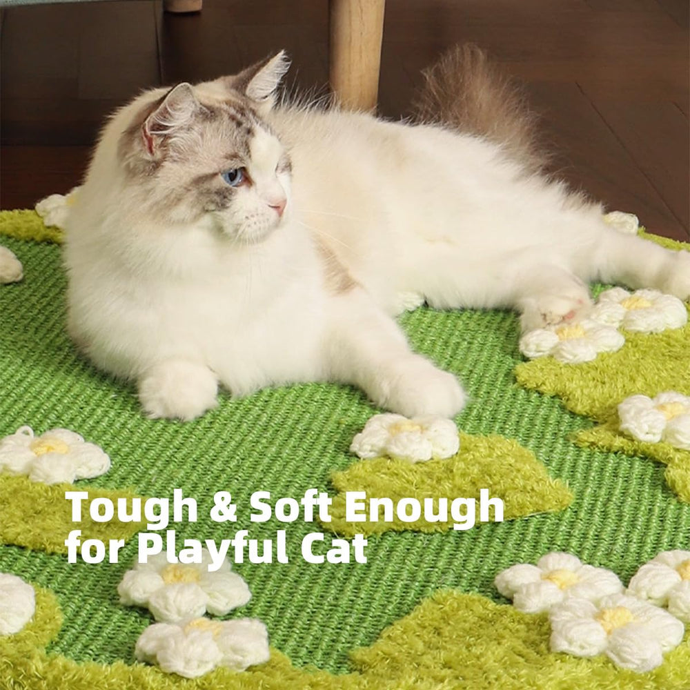 Cuvjinv easy-care cat scratcher with minimal creases on arrival
