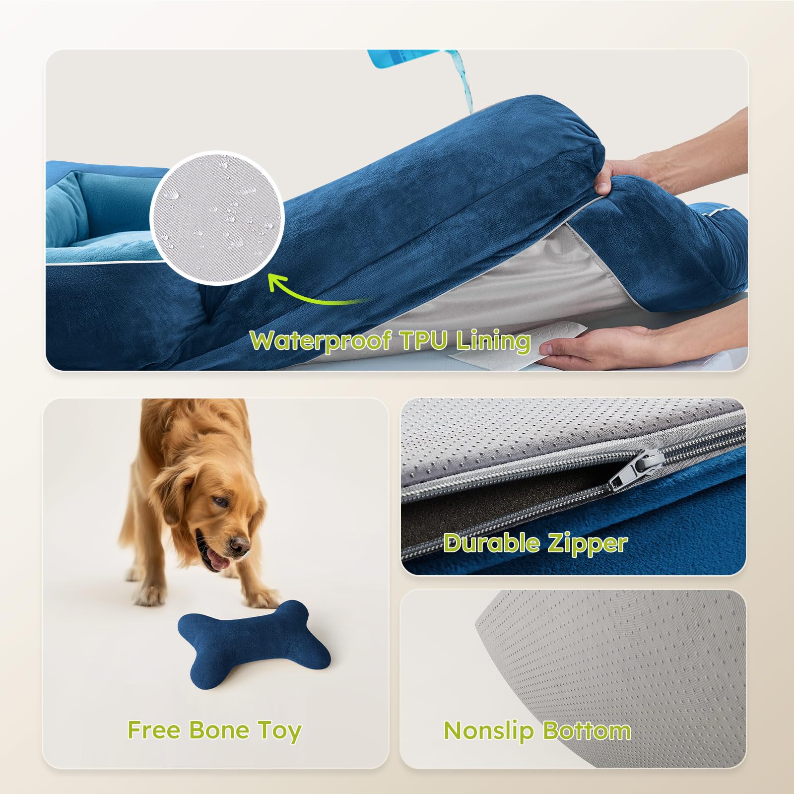 CWAWZ CertiPUR-US memory foam for supportive comfort