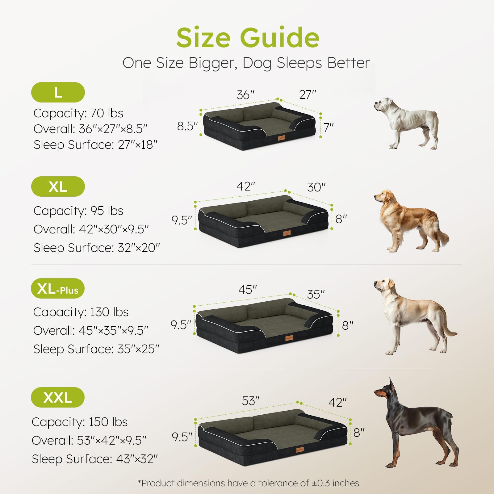 CertiPUR-US certified memory foam used in CWAWZ Jumbo Bed