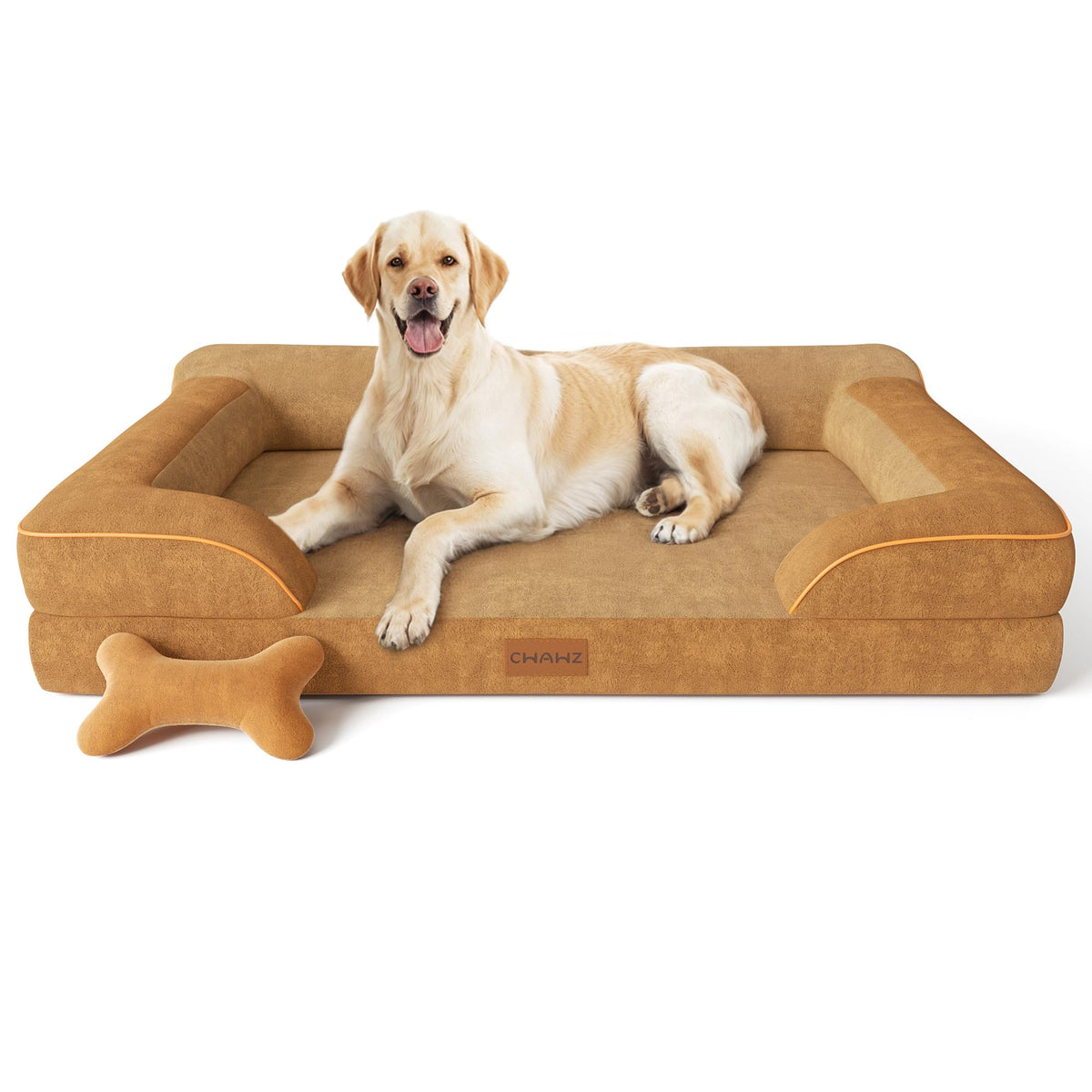 CWAWZ jumbo dog bed with orthopedic memory foam for joint support