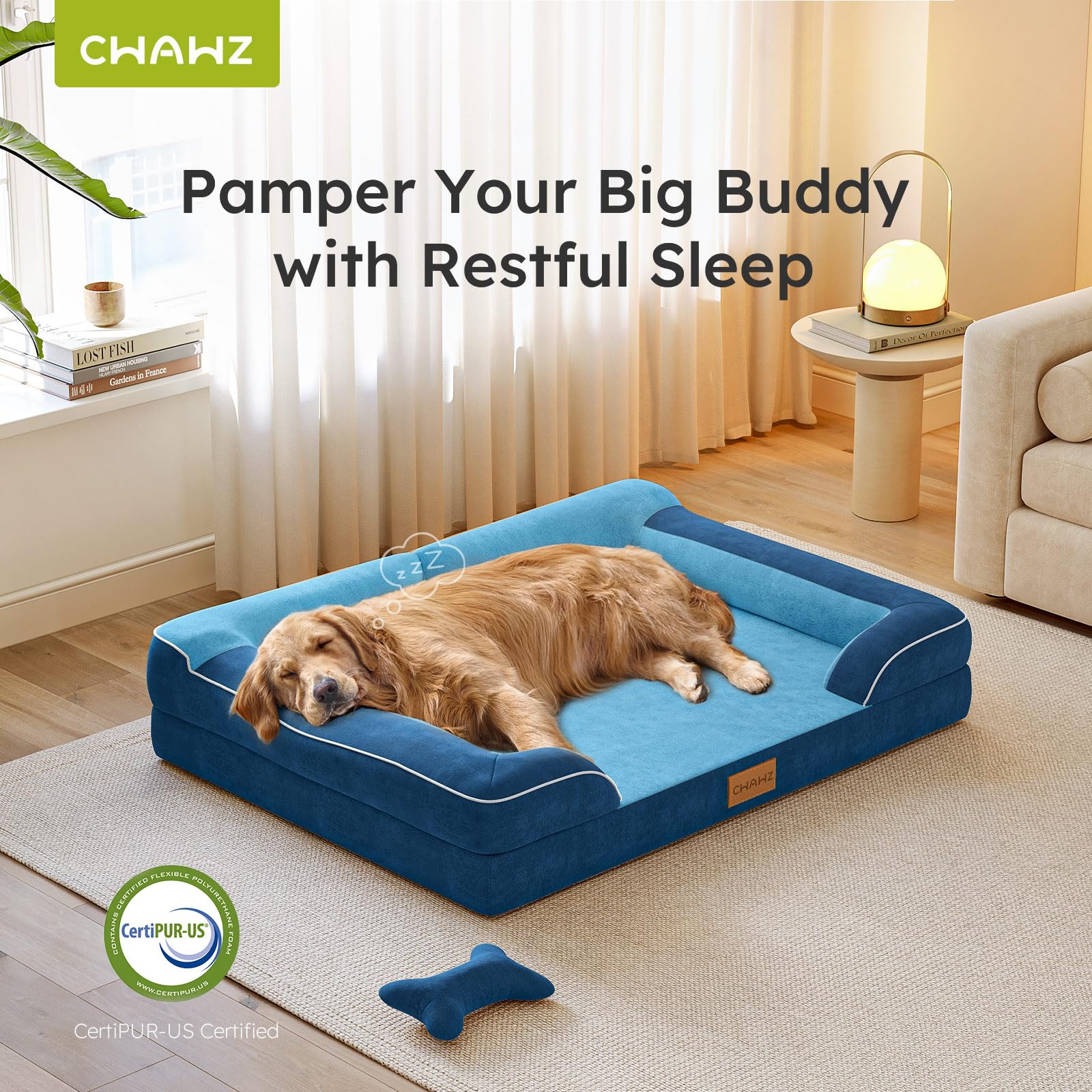 CWAWZ removable machine-washable cover for easy cleaning