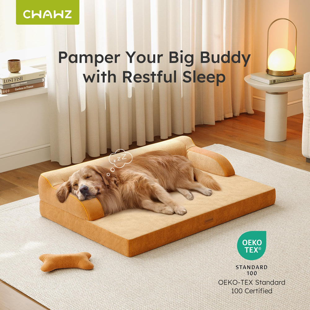CWAWZ XL bed featuring bolstered-neck-support for secure, restful sleep.