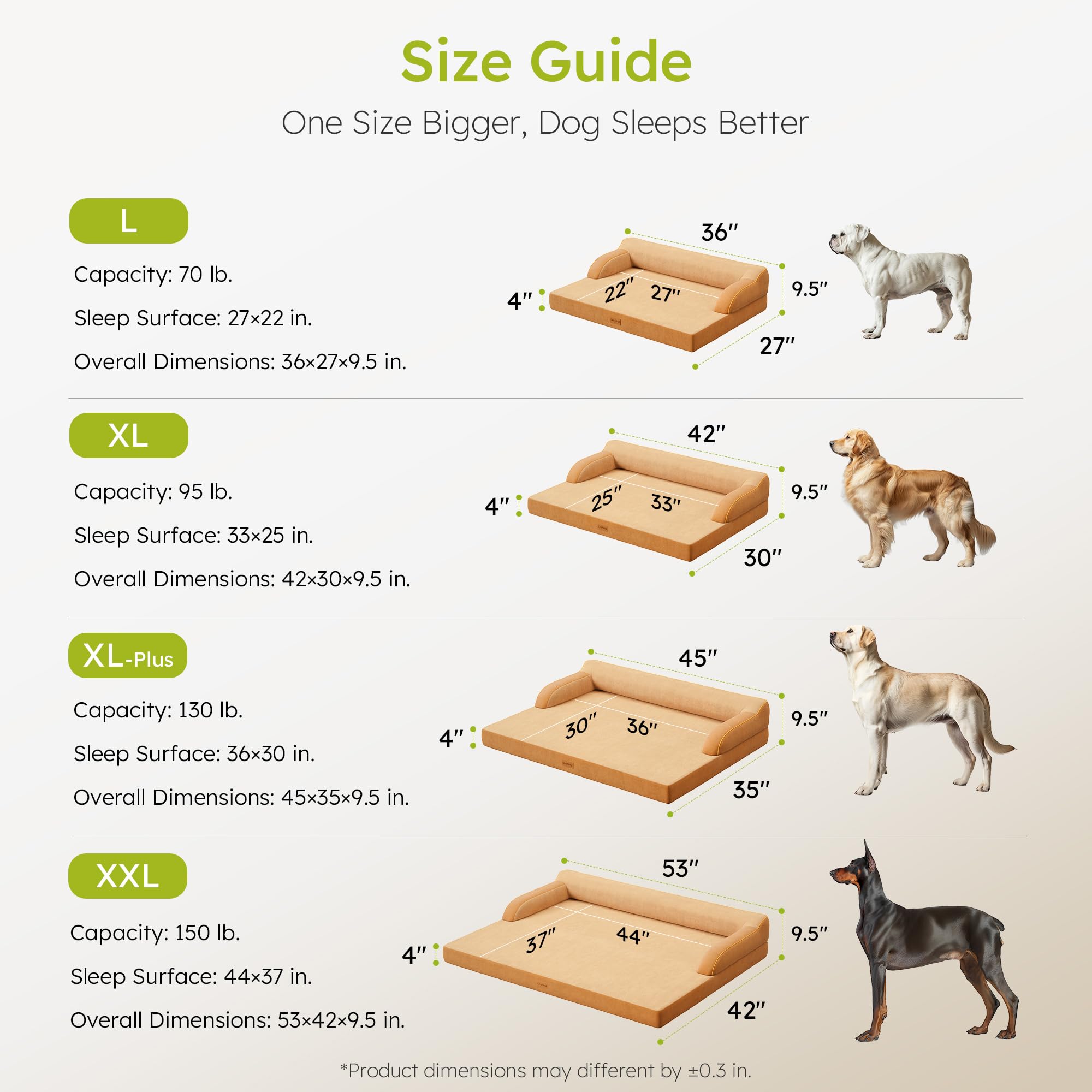 CWAWZ brown fabric finish adds style while keeping dogs cool.