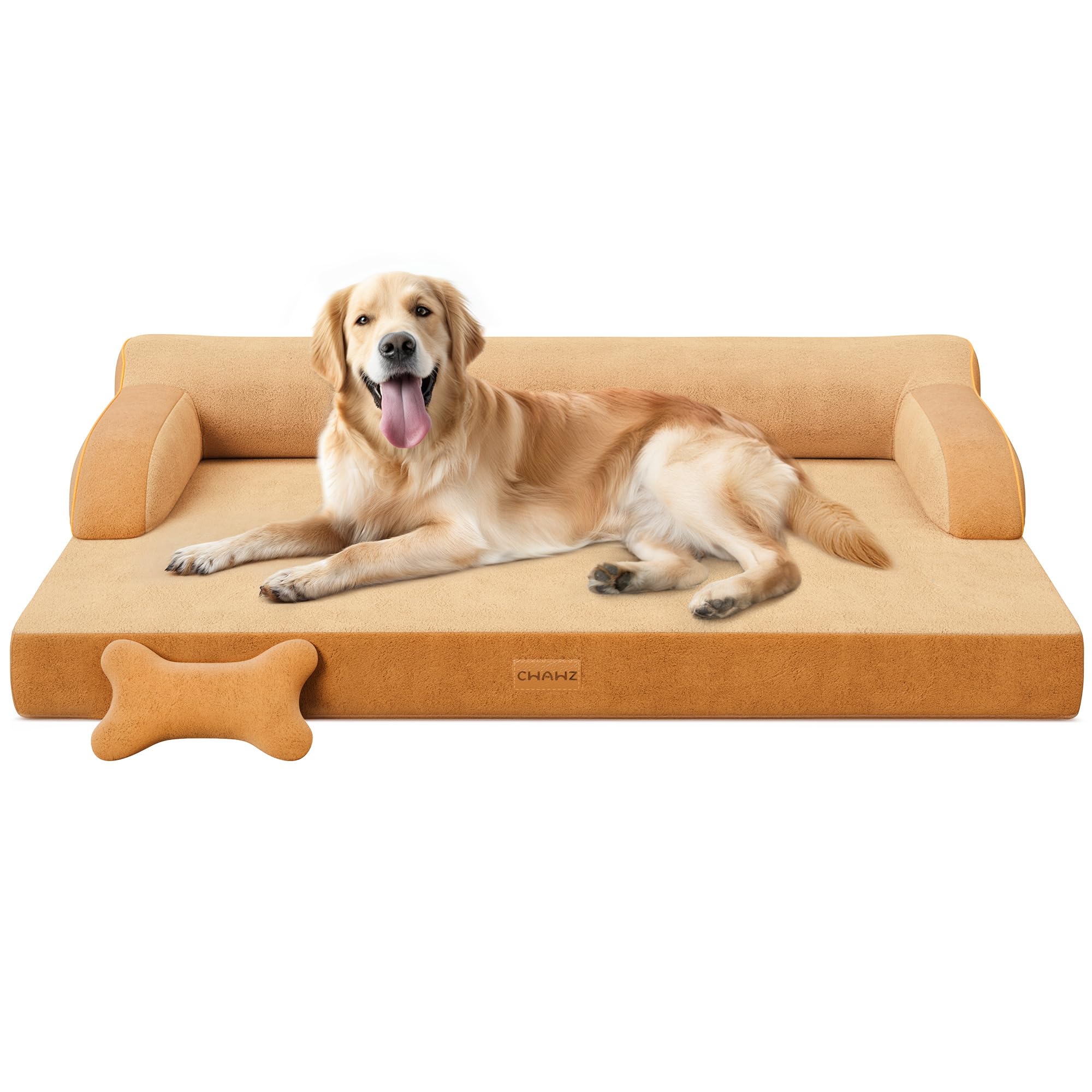 CWAWZ XL orthopedic bed with memory foam for supported, cool naps.