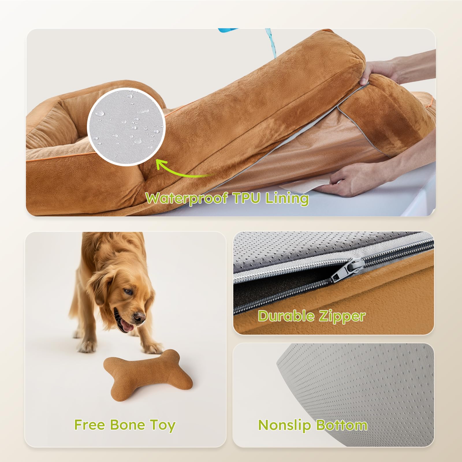 CWAWZ bone toy included for enrichment and play