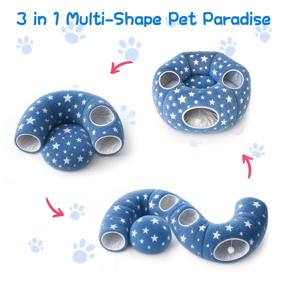Cycodo multi-hole tunnel design invites playful peek-a-boo