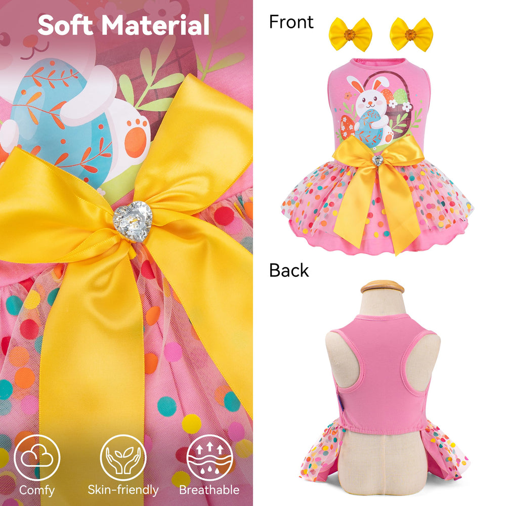 cyeollo pullover Easter dress designed for quick dressing