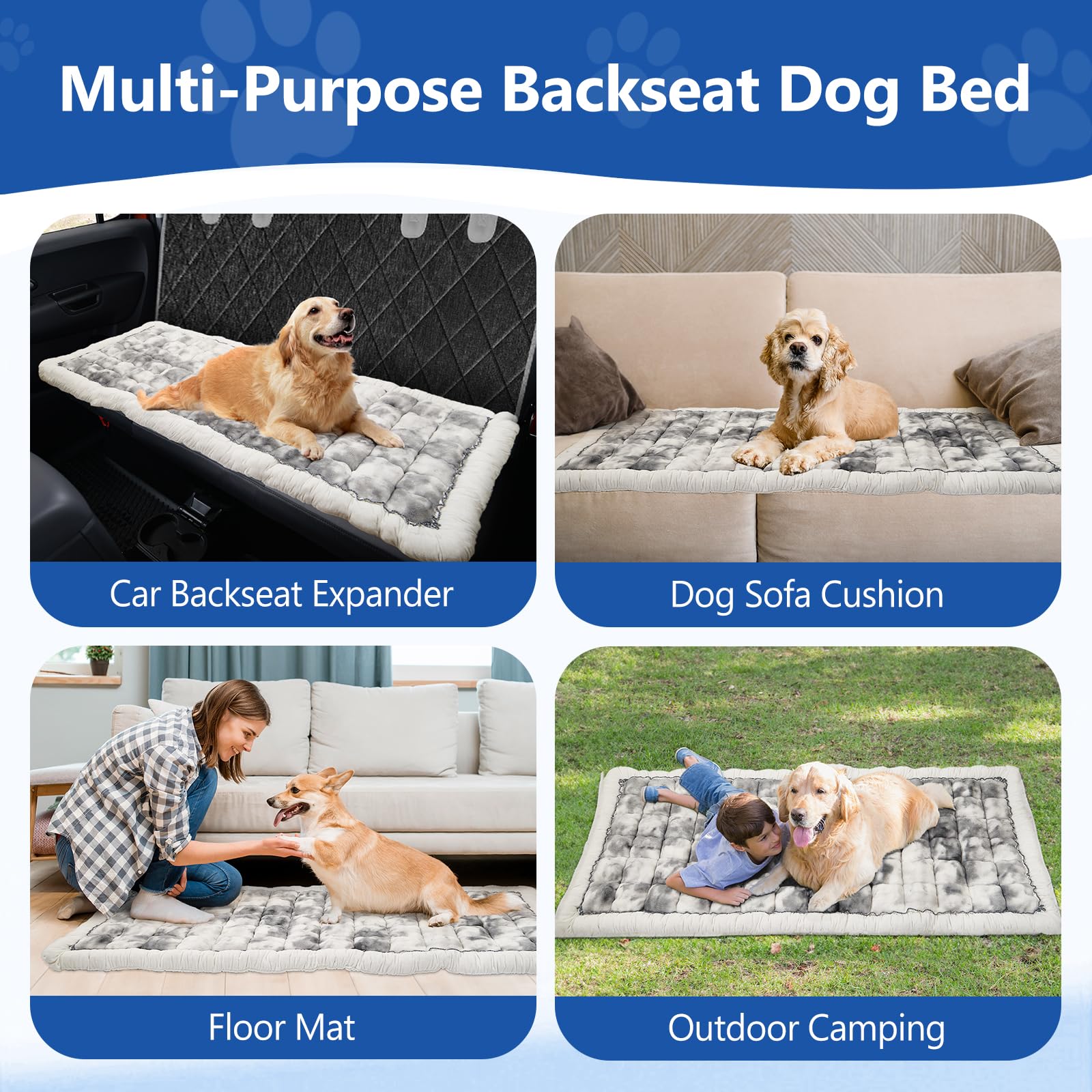 Cyhczx machine-washable bed simplifies cleanup after outings