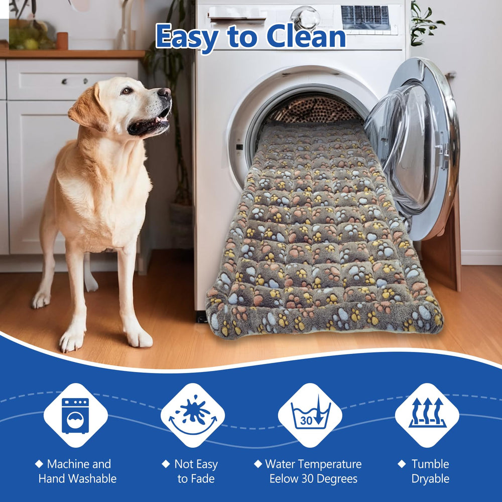Cyhczx machine-washable bed simplifies cleaning after adventures.