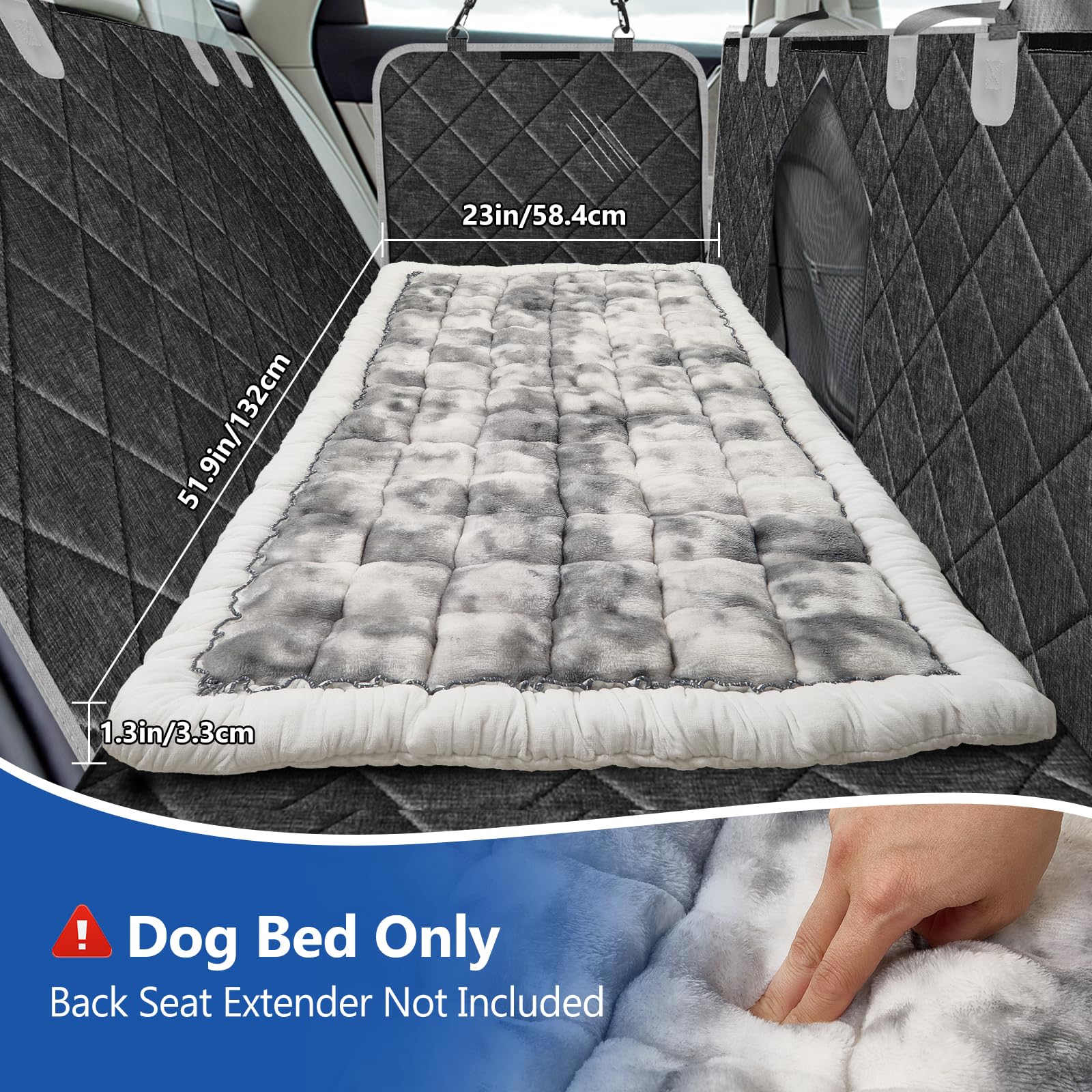 Cyhczx protective cover prevents stains and hair while guarding your car interior