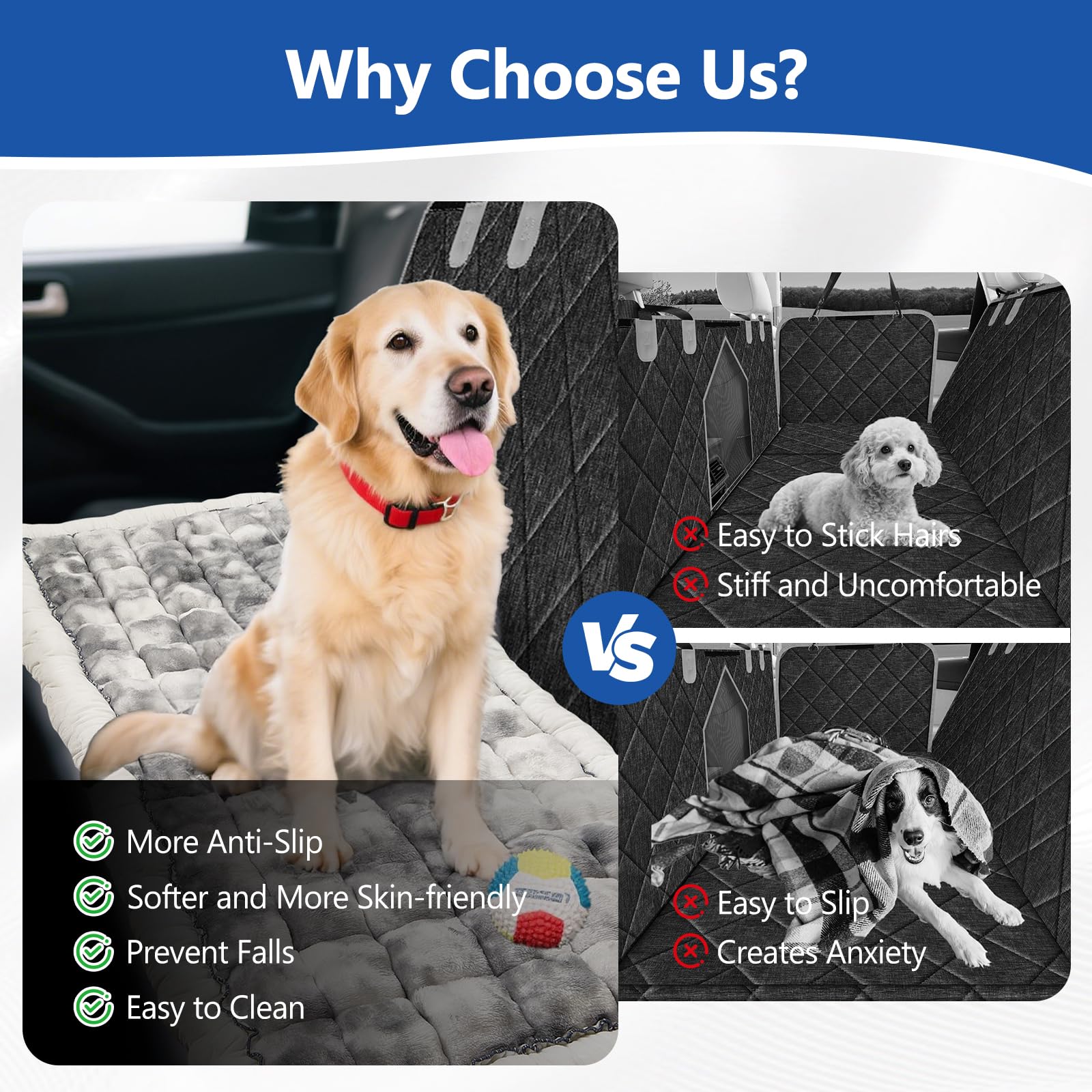 Cyhczx versatile design works as home cushion or camping dog bed
