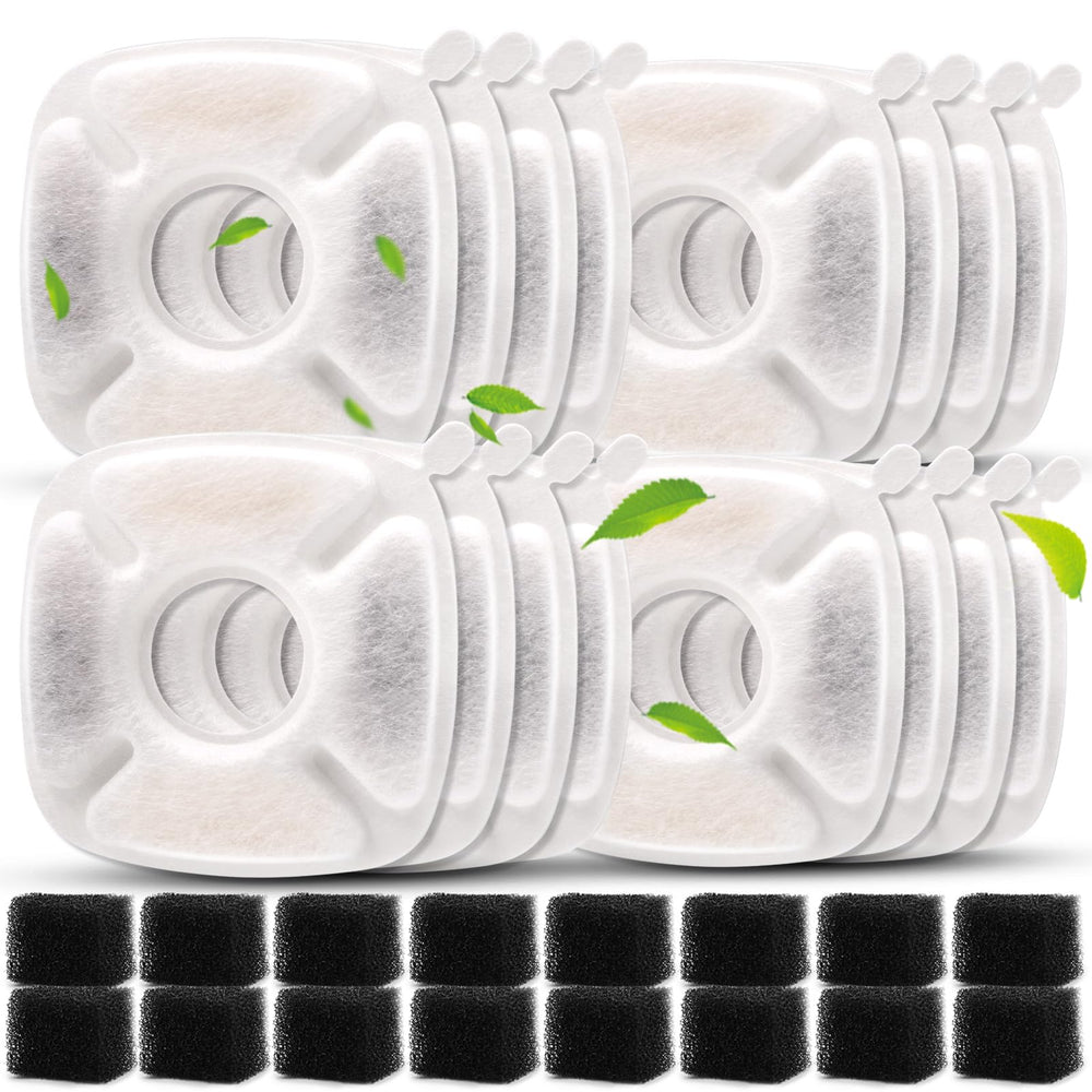 Cylomert carbon filter for pet fountain improves water taste for pets