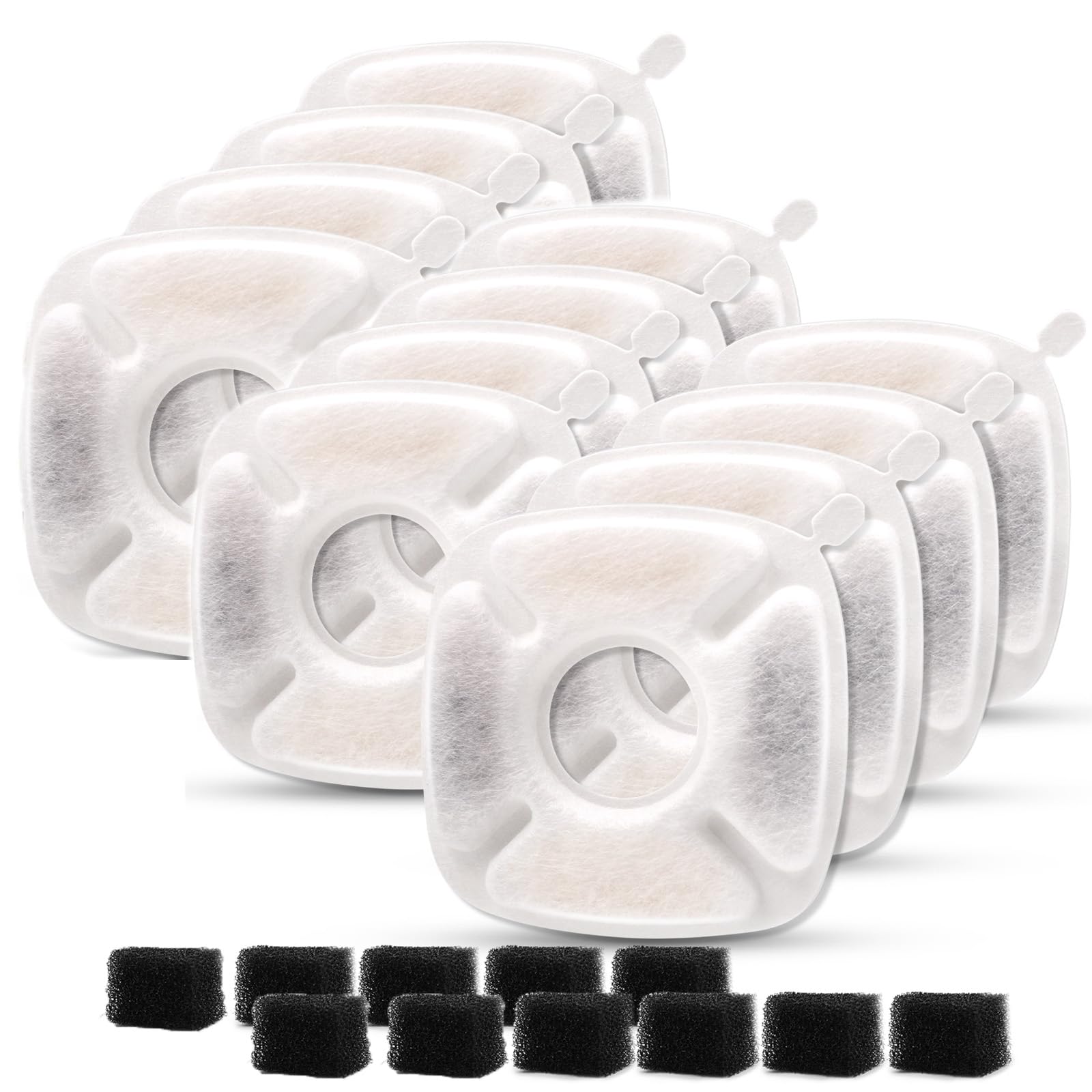 Cylomert carbon filter for 95oz pet fountain improves water clarity