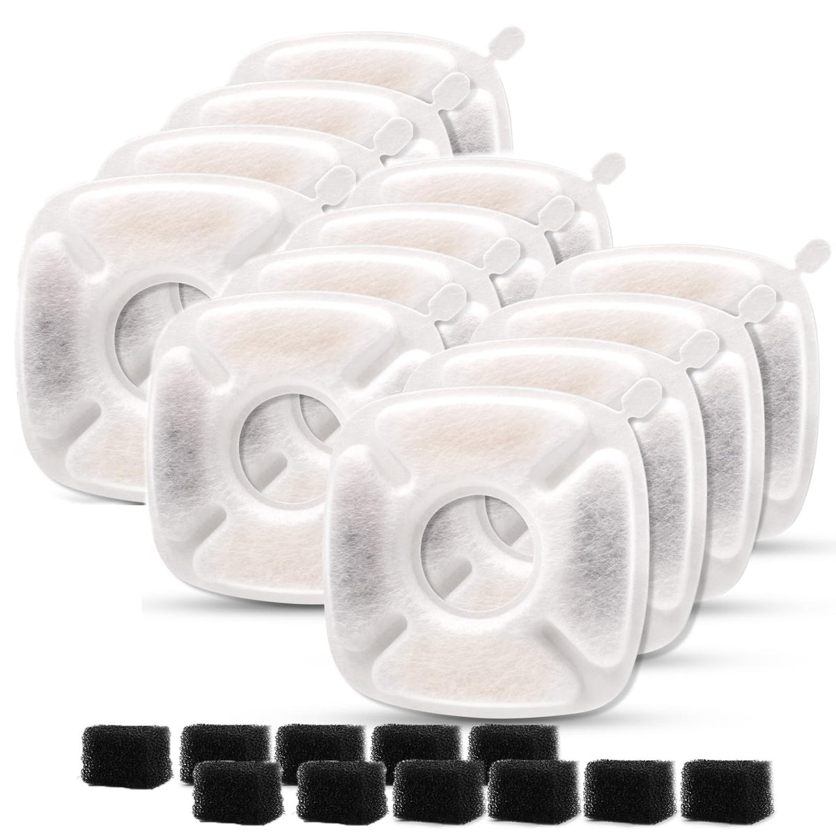 Cylomert carbon filter for 95oz pet fountain improves water clarity