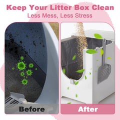 Cyocyba easy-clean liner lets you lift, dispose, and rinse quickly