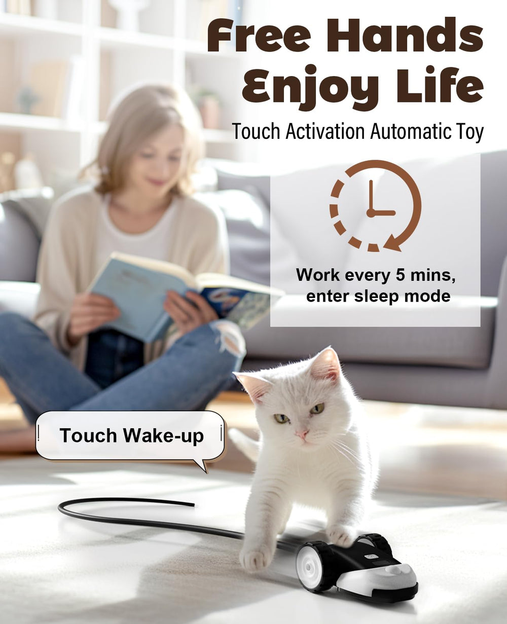 CYROS dual-speed modes adapt to cat mood and energy