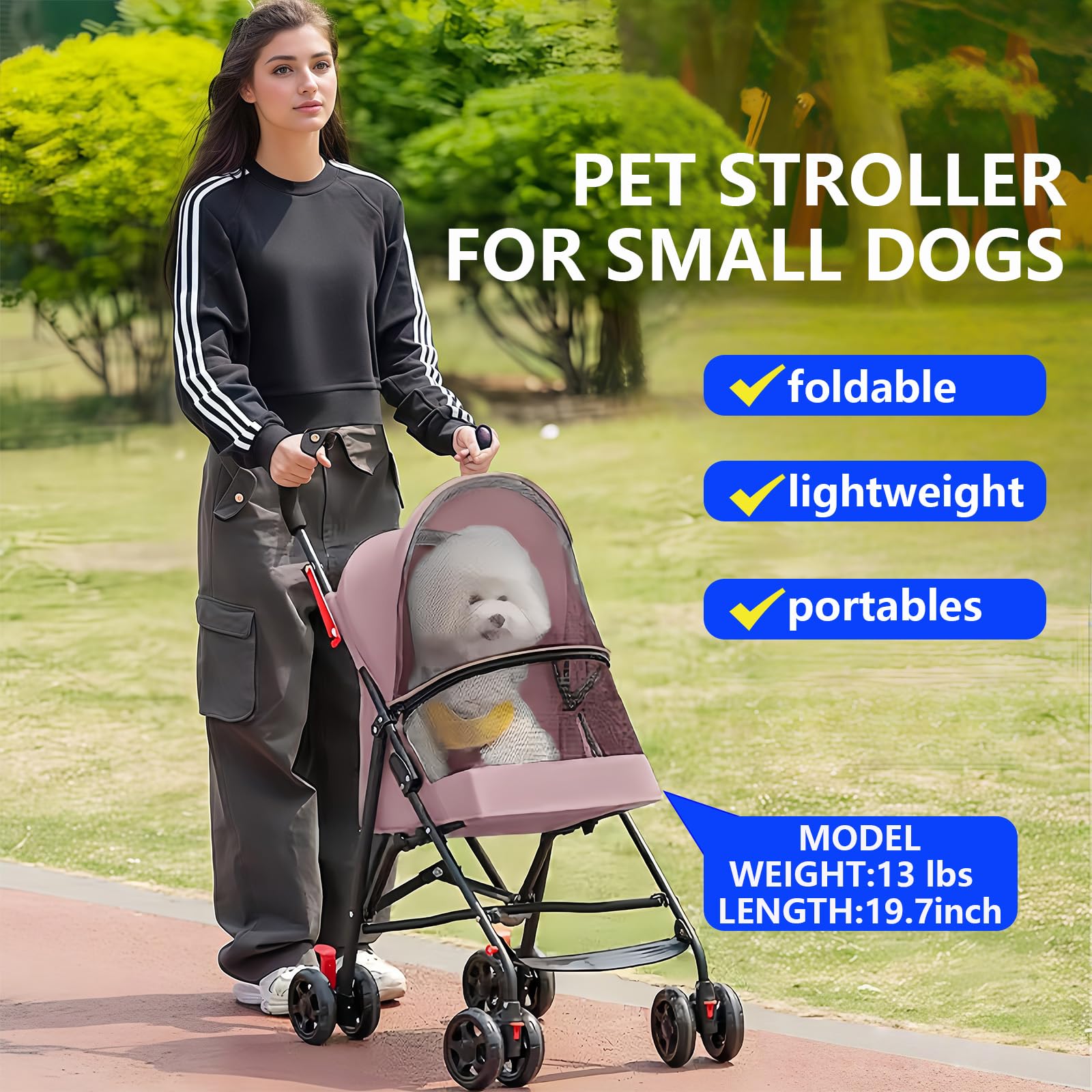 Sturdy CYUmail frame supporting small pets up to 15 lbs