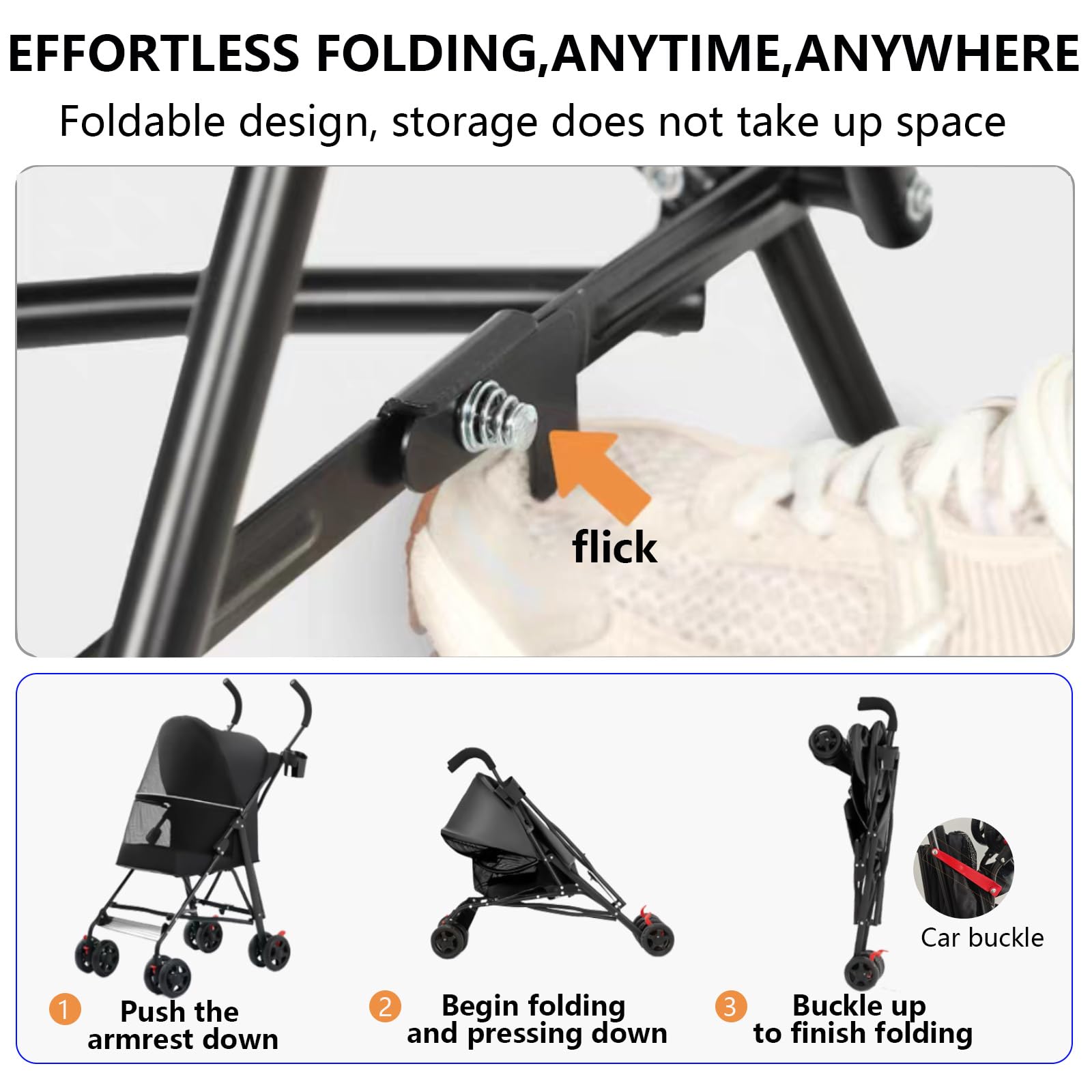 CYUmail stroller supports two pets with comfortable, airy design.