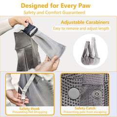 CYUmail sling side pocket keeps essentials handy for quick access.