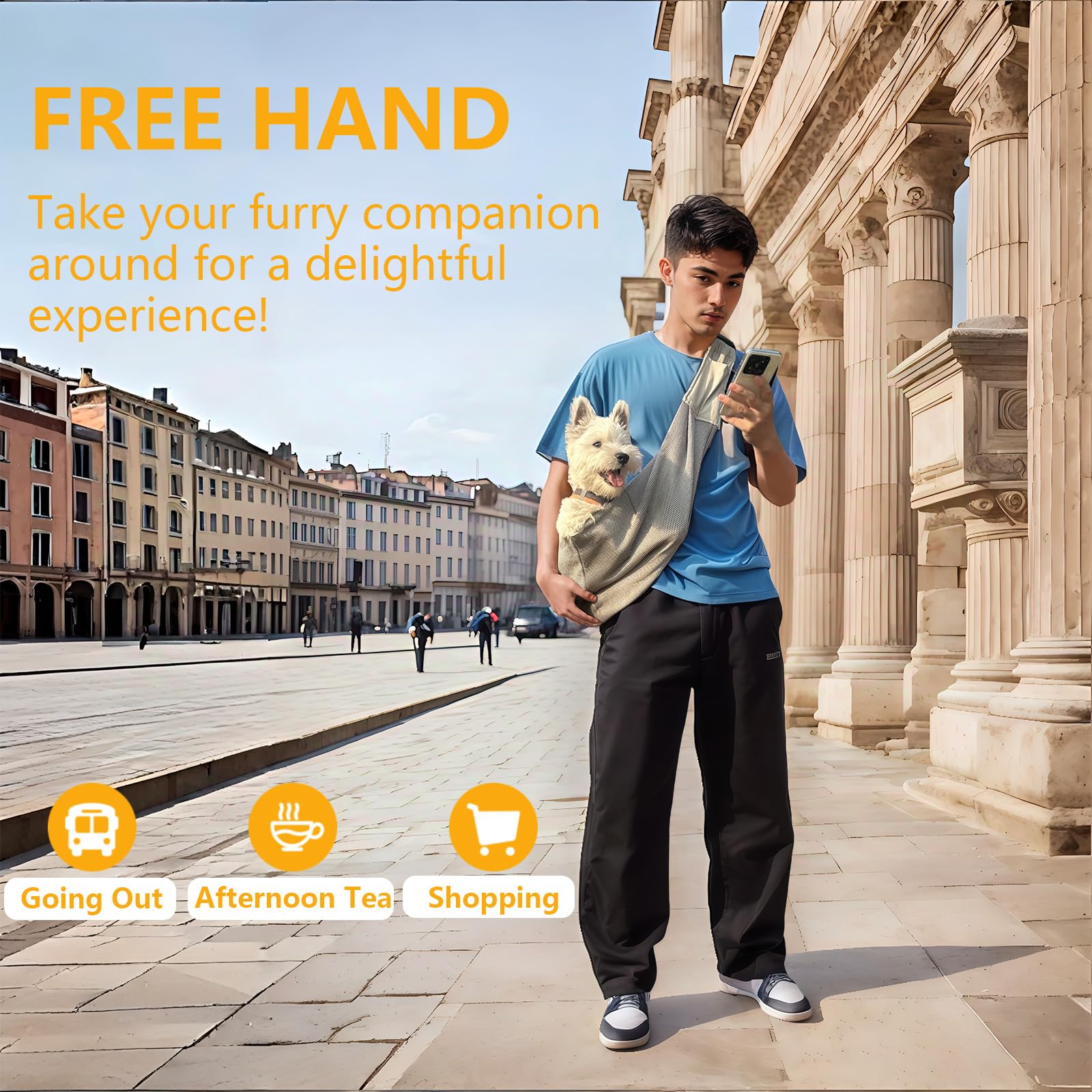 CYUmail travel-ready design supports pets on trips and adventures.