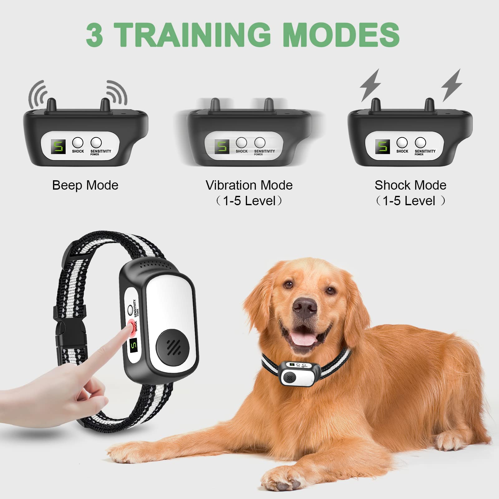 CZCCWD smart bark detection chip detects true barking and reduces false alarms.