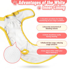 CZMIYRPY multi-layer absorbent core helps contain liquids effectively