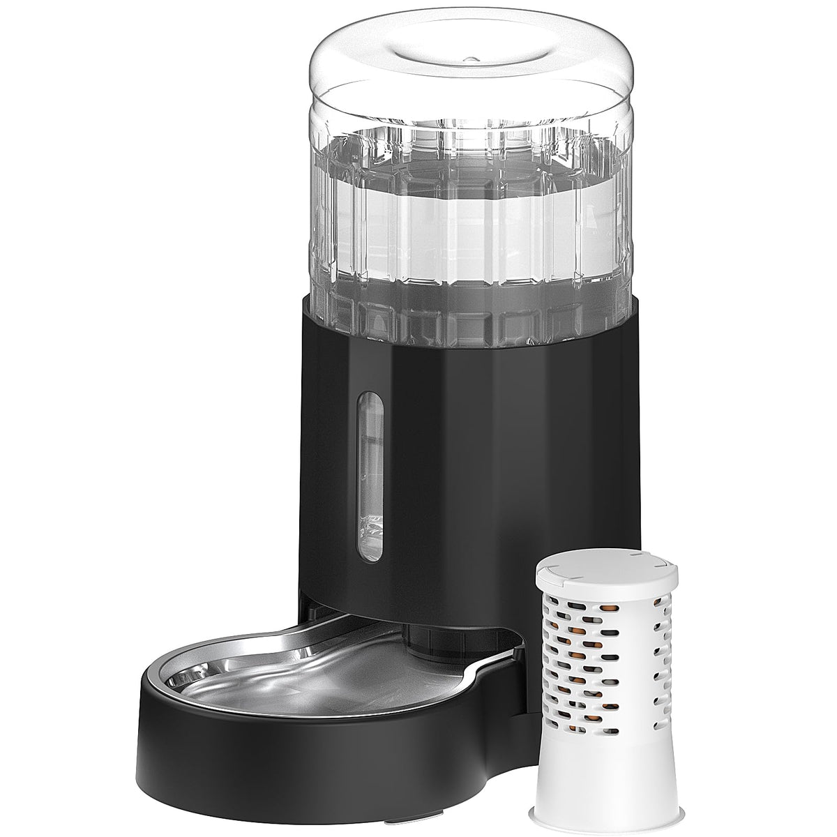 CZPET automatic water-dispenser-bottle provides constant hydration for pets.