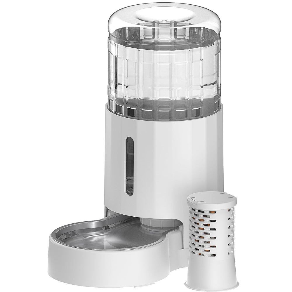 CZPET automatic 4L dispenser bottle keeps pets hydrated with gravity refill.