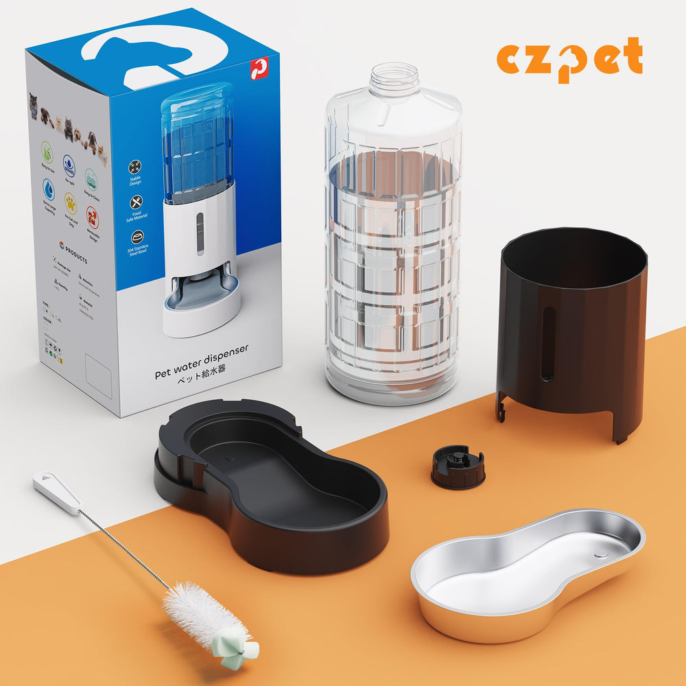CZPET detachable bowl for easy, hygienic cleaning.