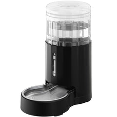 CZPET dog water bowl dispenser with 4L capacity and wide mouth for easy refills