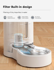 CZPET visual water level window lets you monitor remaining water at a glance.