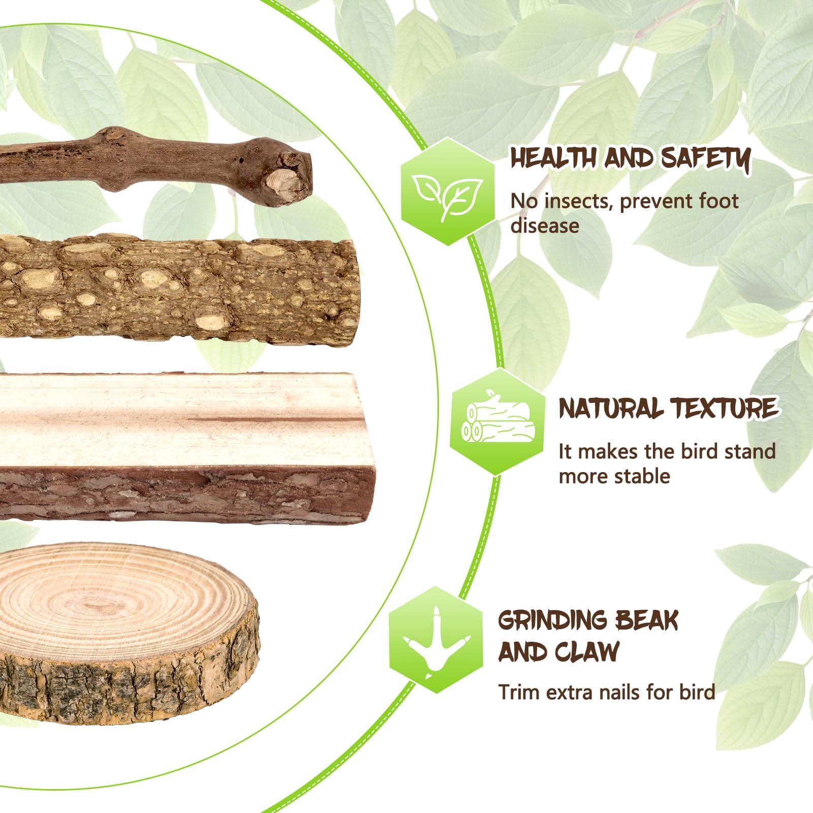 CZWESTC prickly ash stick 7.9in offers varied texture for chewing.