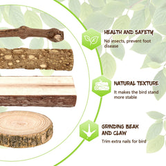 CZWESTC prickly ash stick 7.9in offers varied texture for chewing.