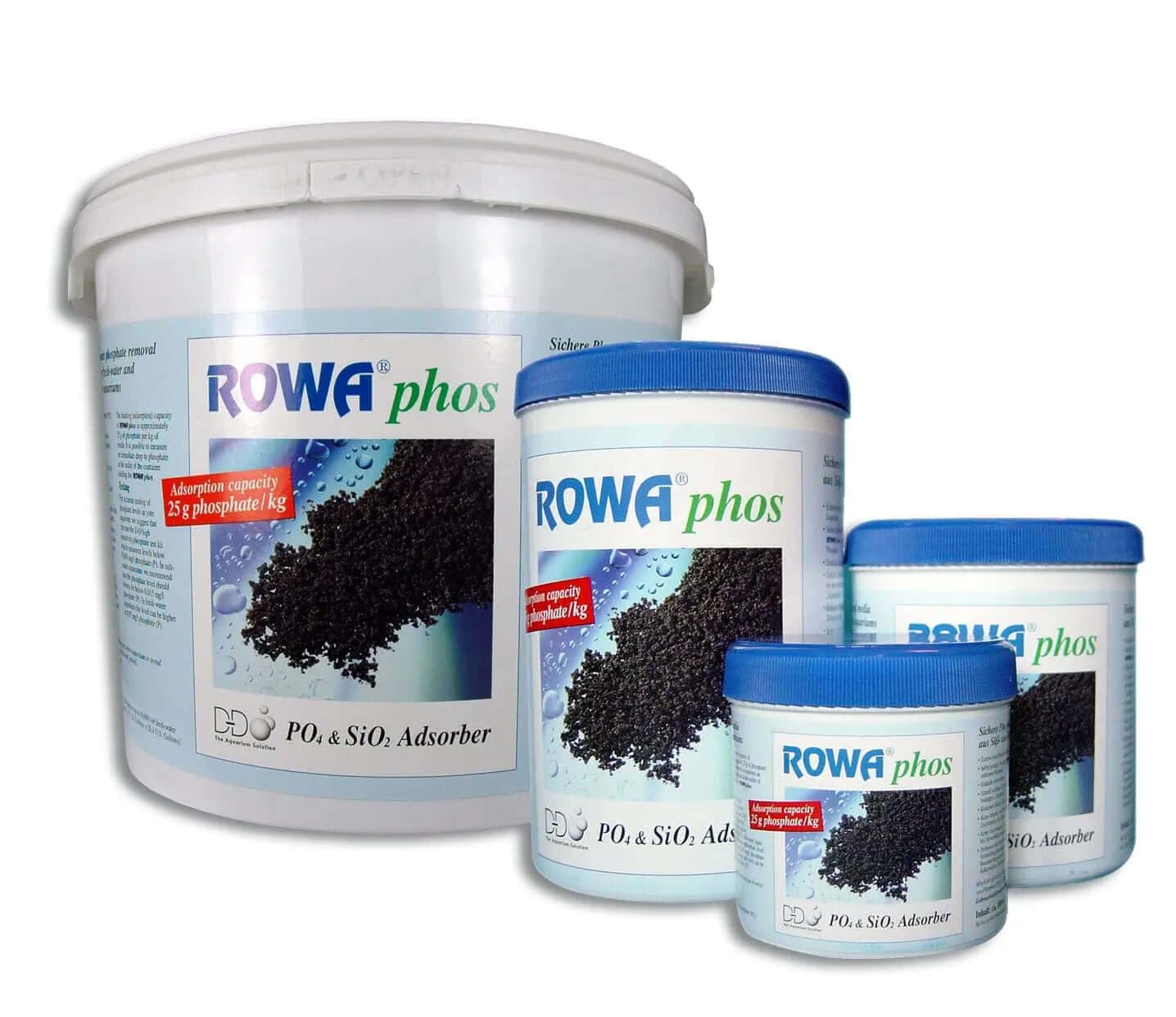 D&D Rowaphos in reef aquarium setup aiding phosphate control